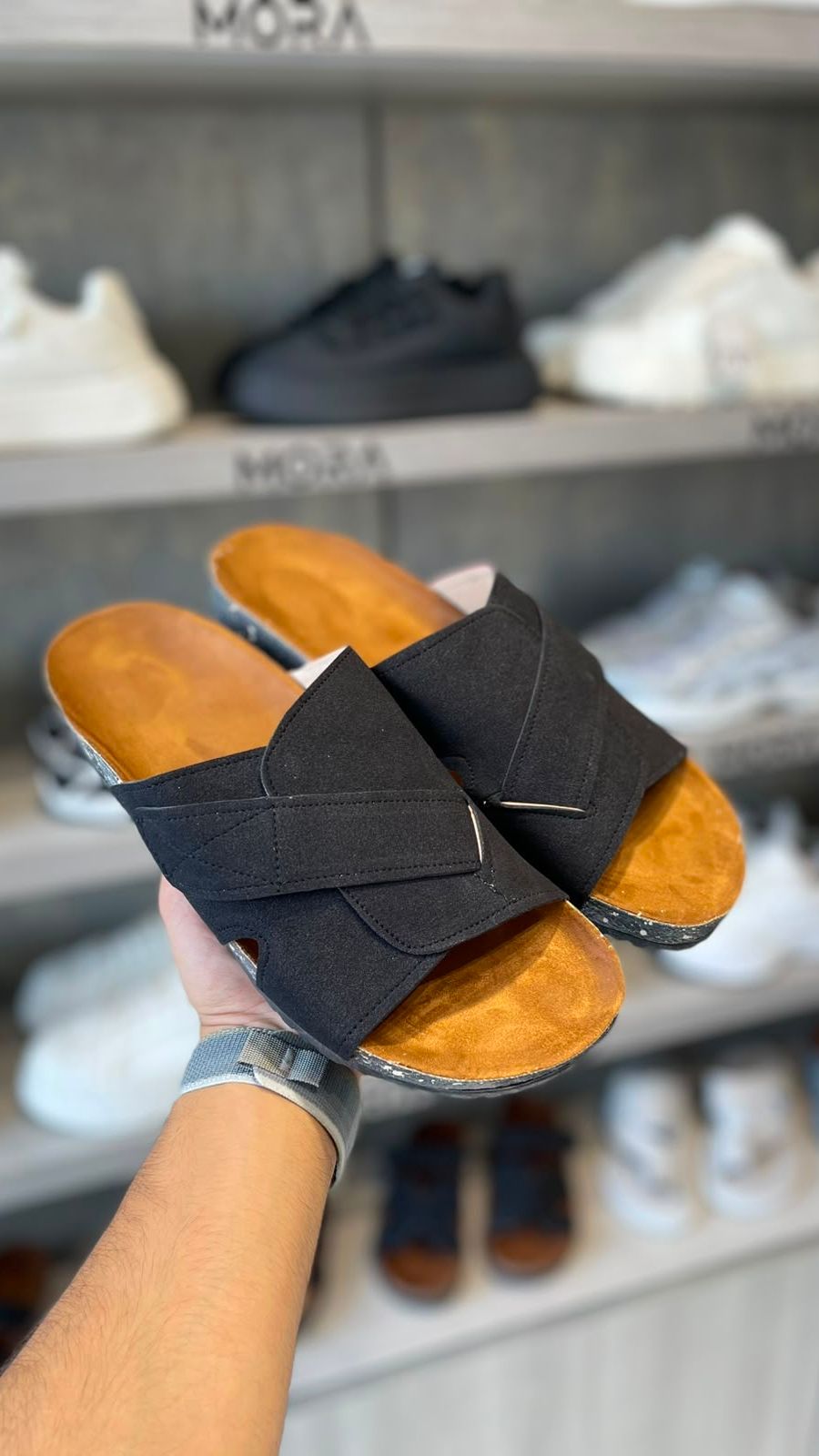 Men's Cross Strap Sandals