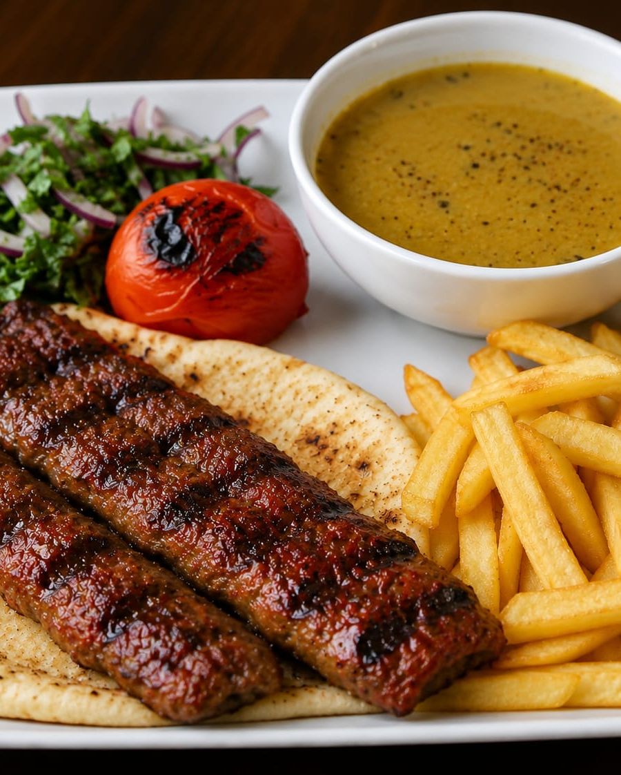 وجبة ربع كباب أحمر