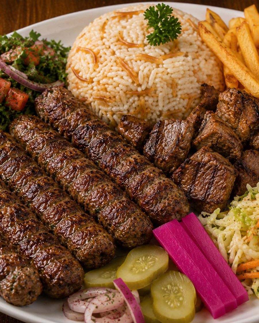 وجبة كفتة وطرب كندوز