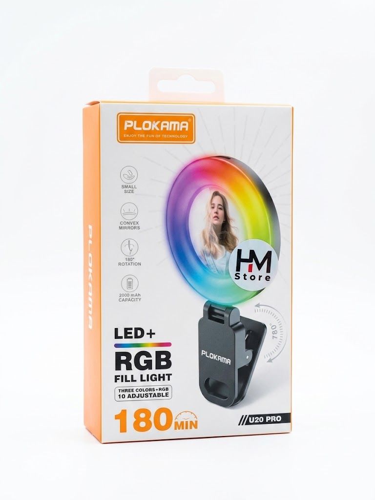 PLOKAMA LED+RGB Fill Light U20 PRO