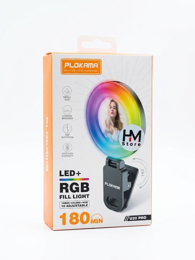 PLOKAMA LED+RGB Fill Light U20 PRO