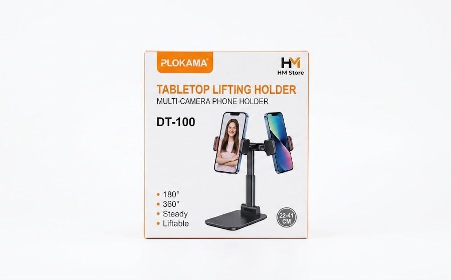 PLOKAMA DT-100 – Tabletop Lifting Phone Holder