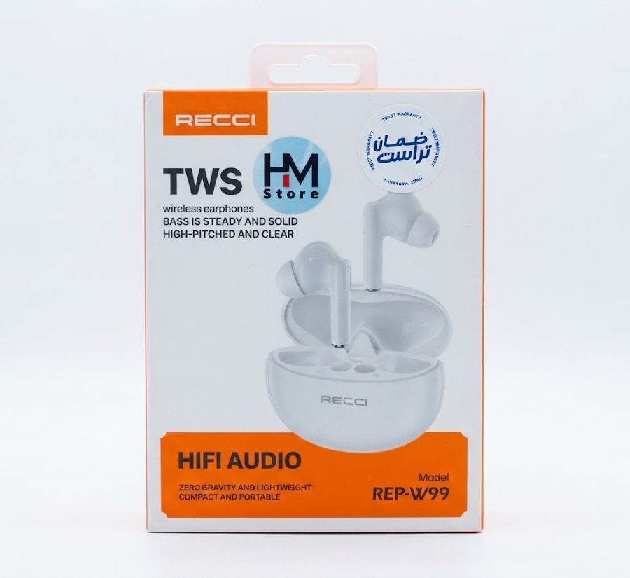 سماعة RECCI REP-W99 TWS بنظام HiFi Audio