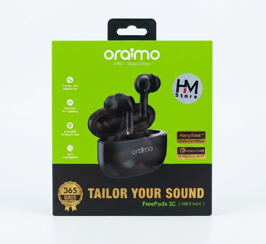 Oraimo FreePods 3C بتصميم مزدوج وتقنية HavyBass