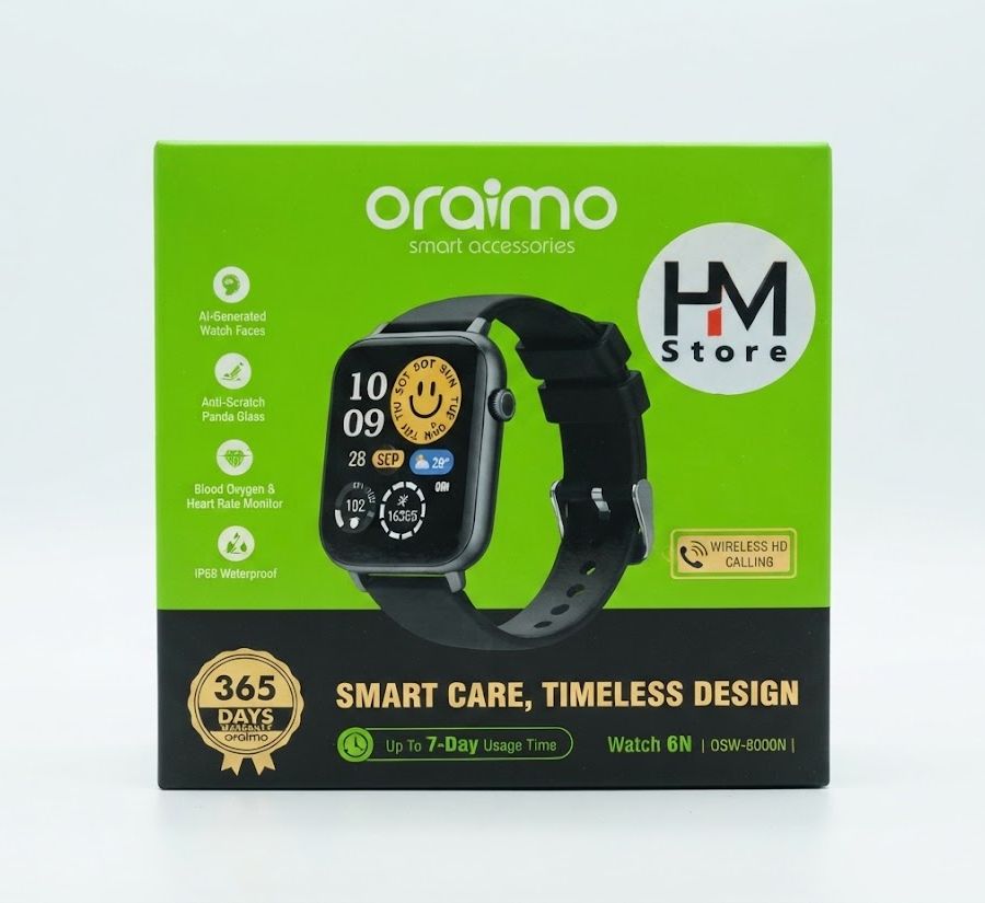 ساعة ذكية Oraimo Watch 6N