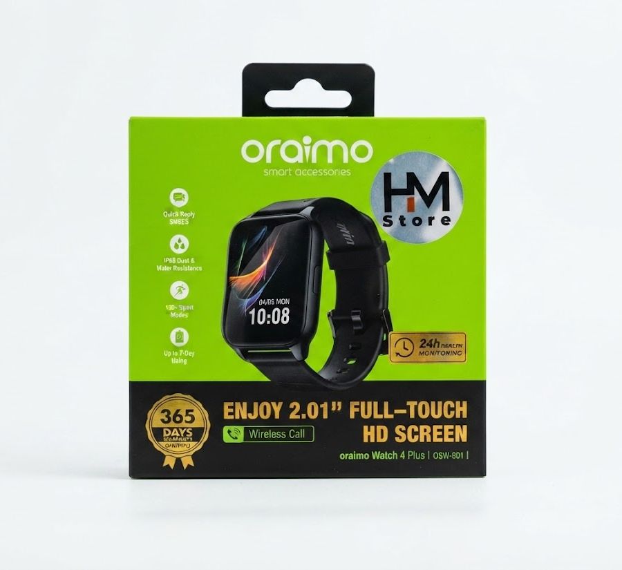 ساعة ذكية Oraimo Watch 4 Plus
