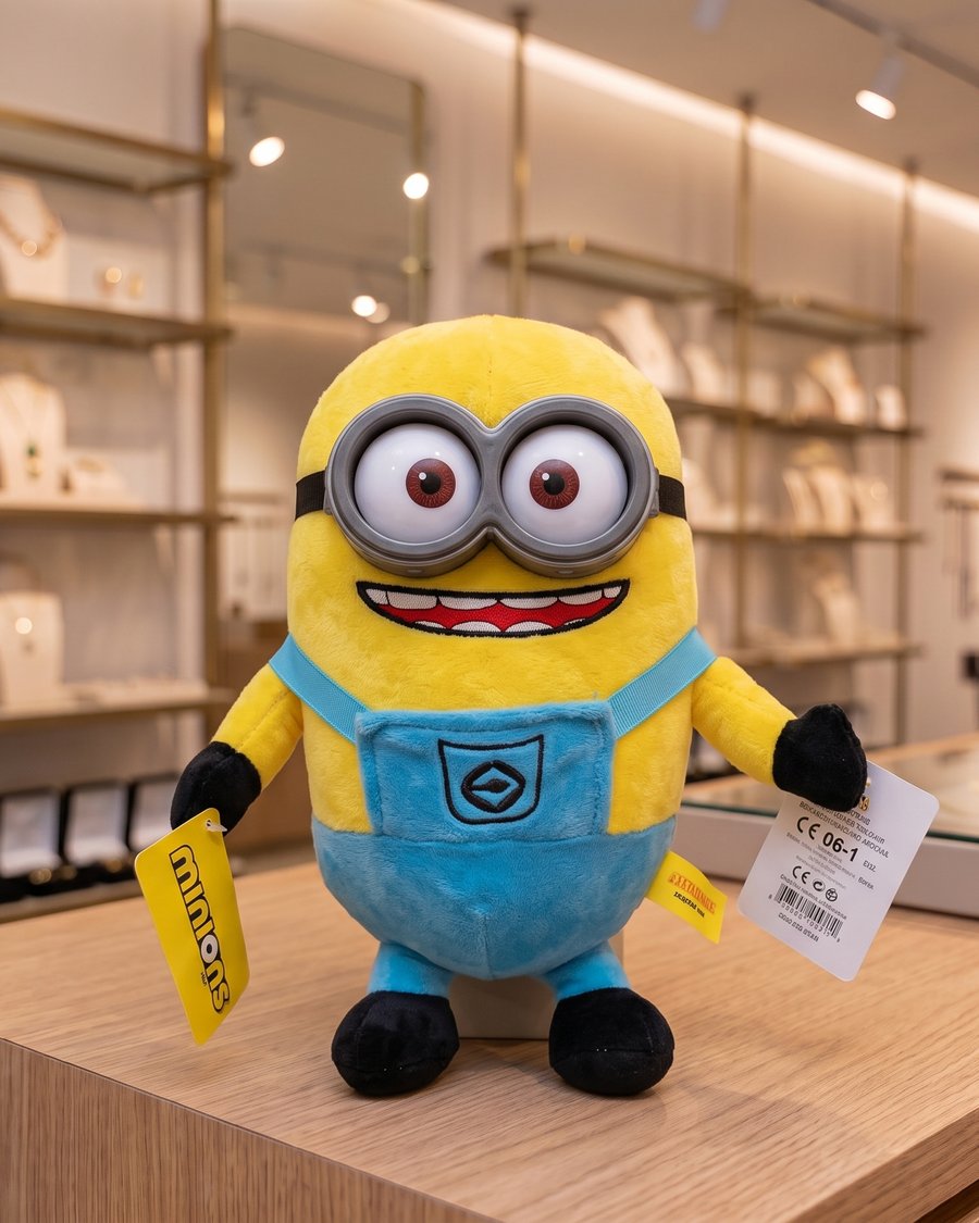 مية مينيونز محشوة ناعمة - شخصية بوب / ديسبيكابل مي (Minions Plush)