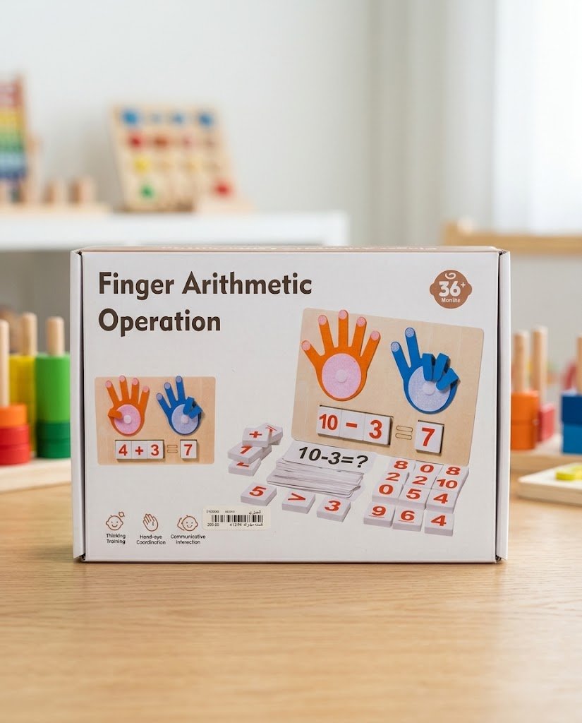 لعبة الحساب بأصابع اليد التعليمية (Finger Arithmetic Operation)
