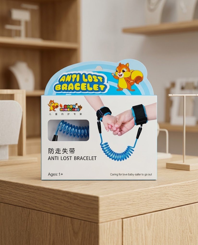 سوار الأمان والحماية للأطفال من الفقدان (Anti Lost Bracelet)
