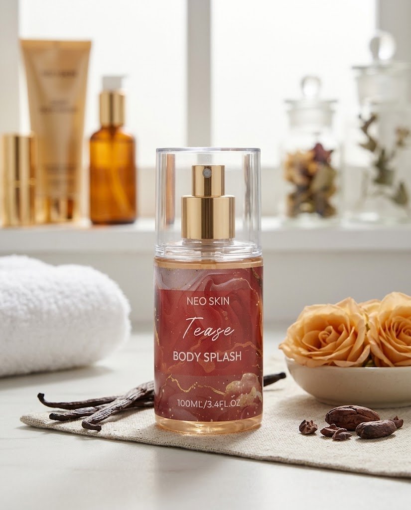 معطر الجسم من نيو سكين – NEO SKIN Tease Body Splash (سعة 100 مل)
