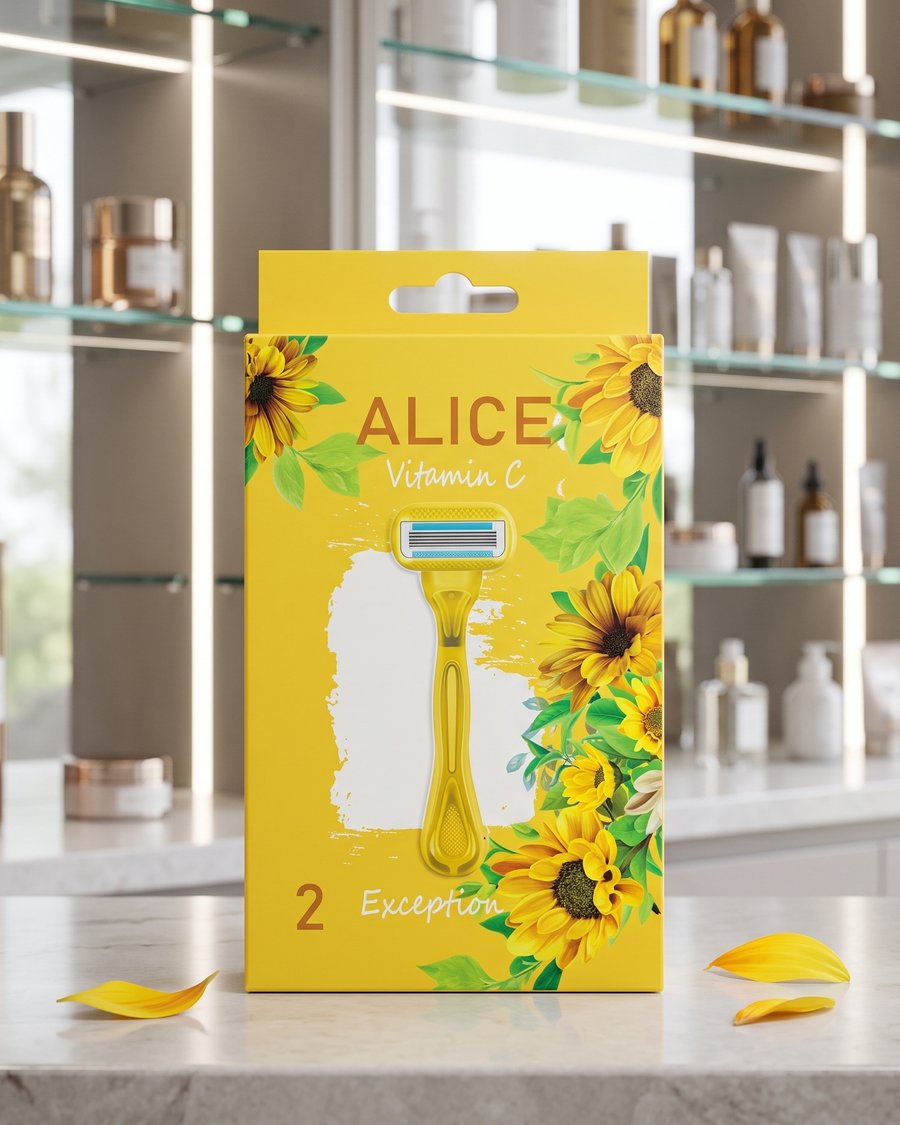ماكينة حلاقة أليس بفيتامين سي (Alice Vitamin C Razor - Exception)
