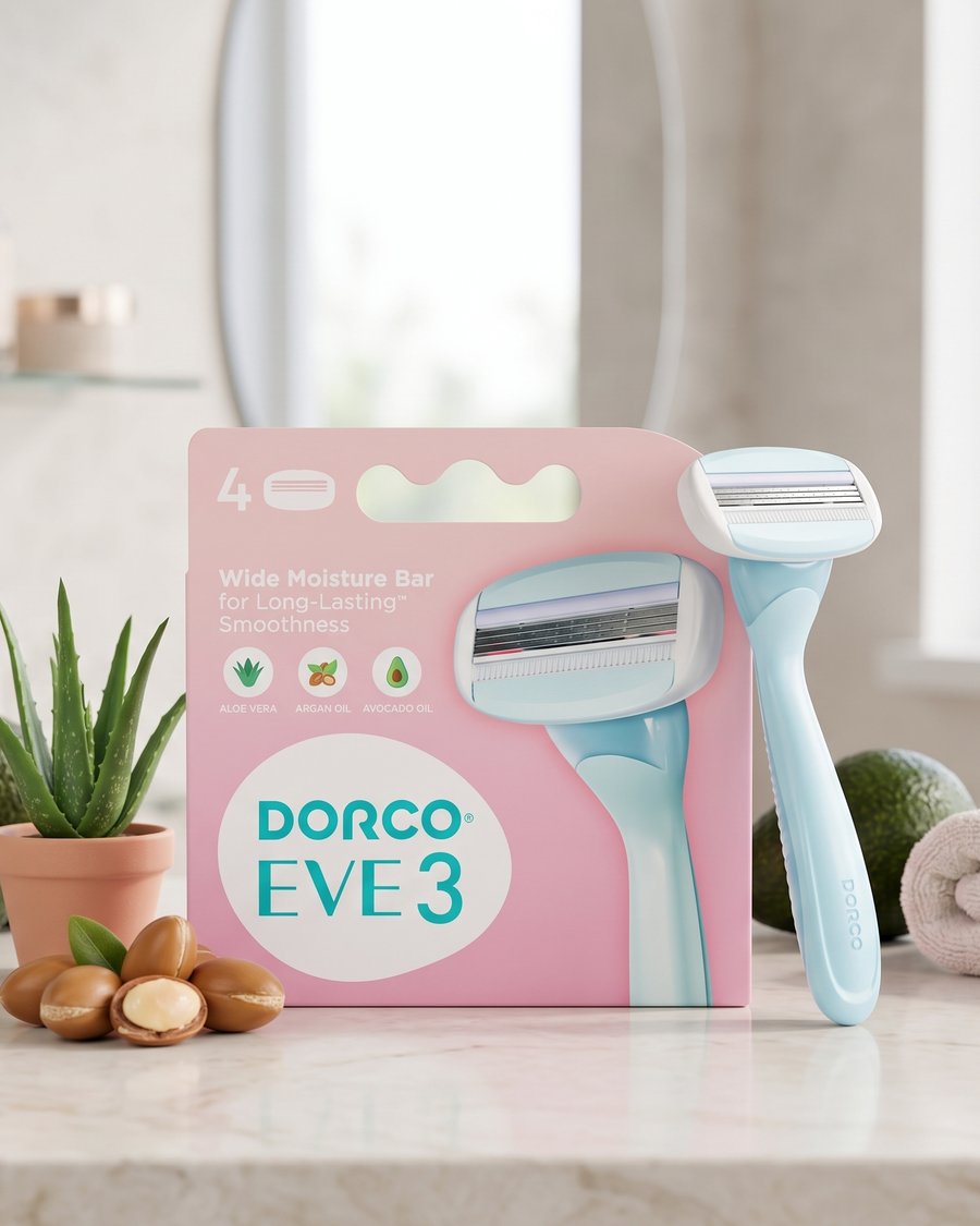 شفرة حلاقة نسائية دوركو إيف 3 (DORCO EVE 3)