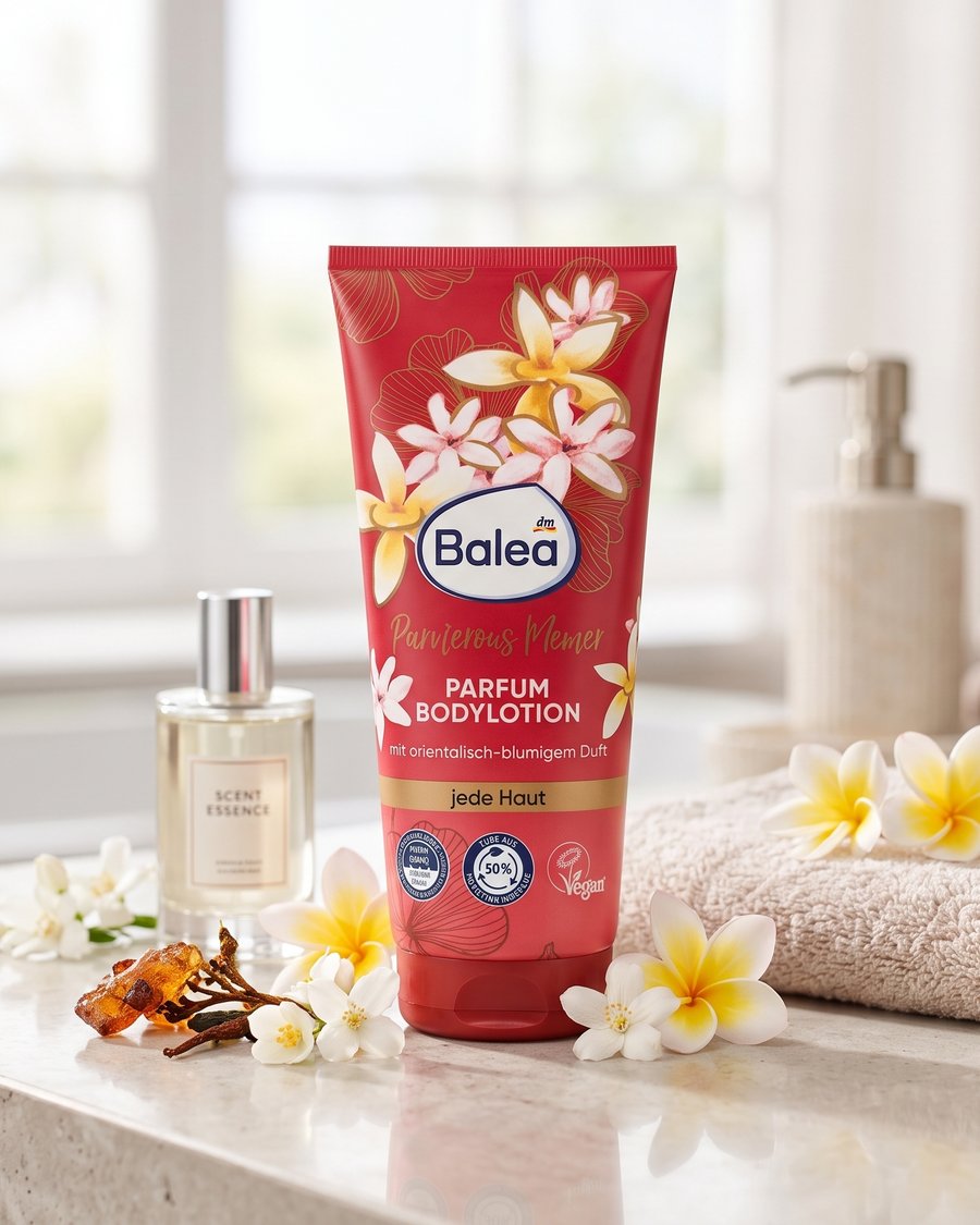 Balea Parfum Bodylotion Pompous Moments (باليا بارفام بادي لوشن - بومبوس مومنتس)