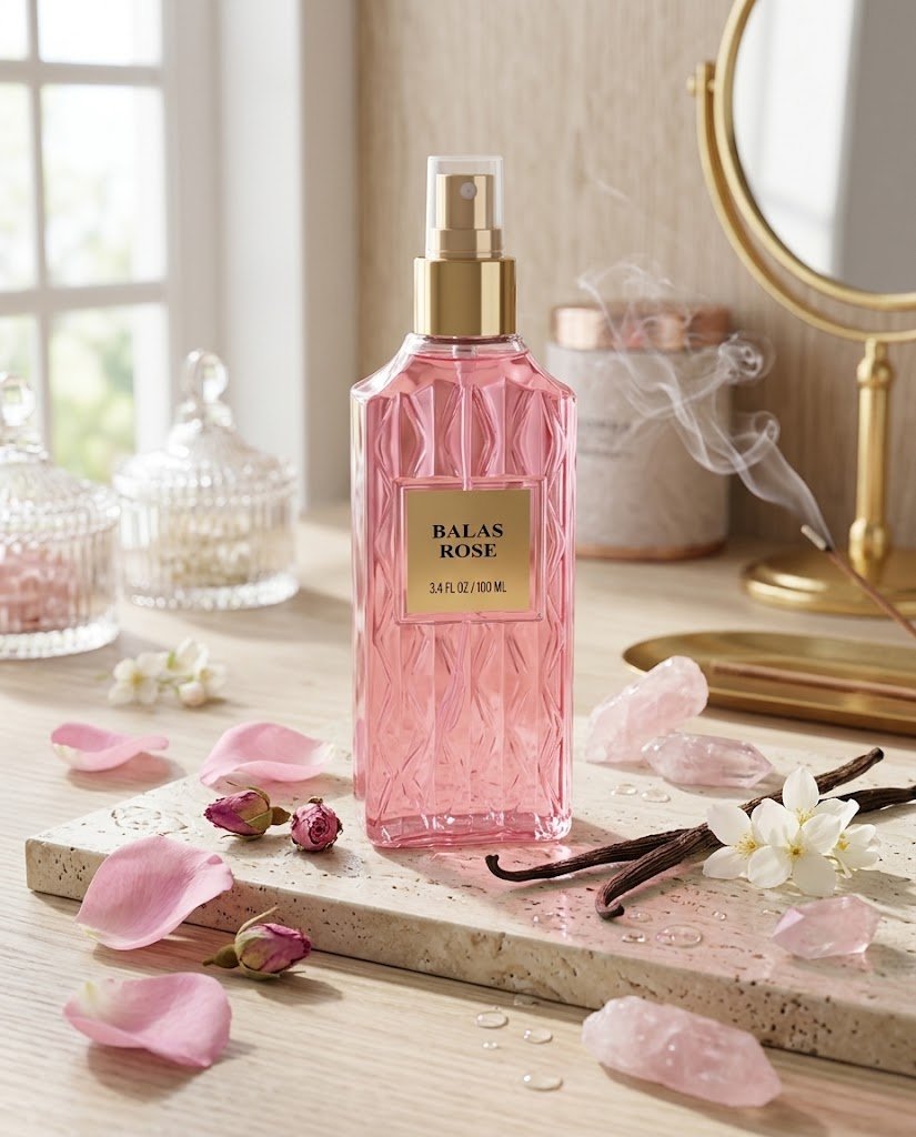 معطر الجسم النسائي "بالاس روز" – Balas Rose Fragrance Body Mist