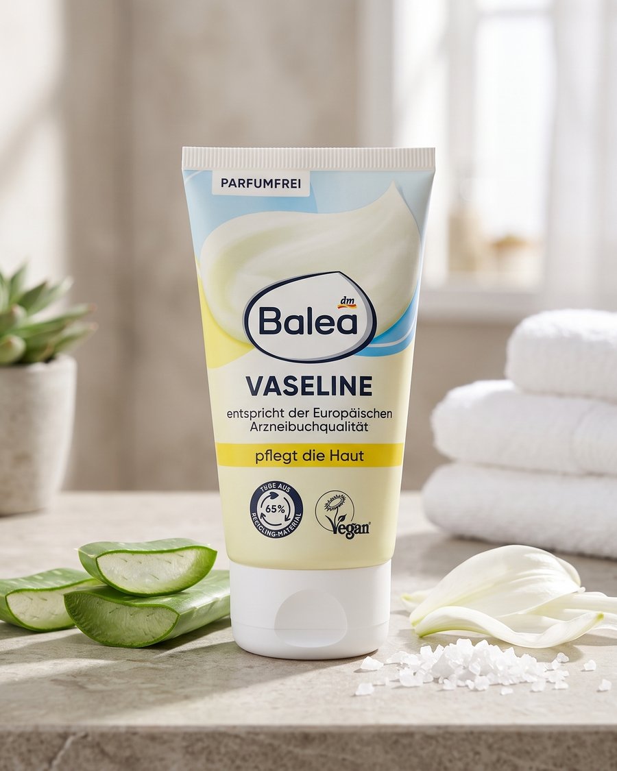 فازلين باليا للعناية بالبشرة (Balea Vaseline - pflegt die Haut)