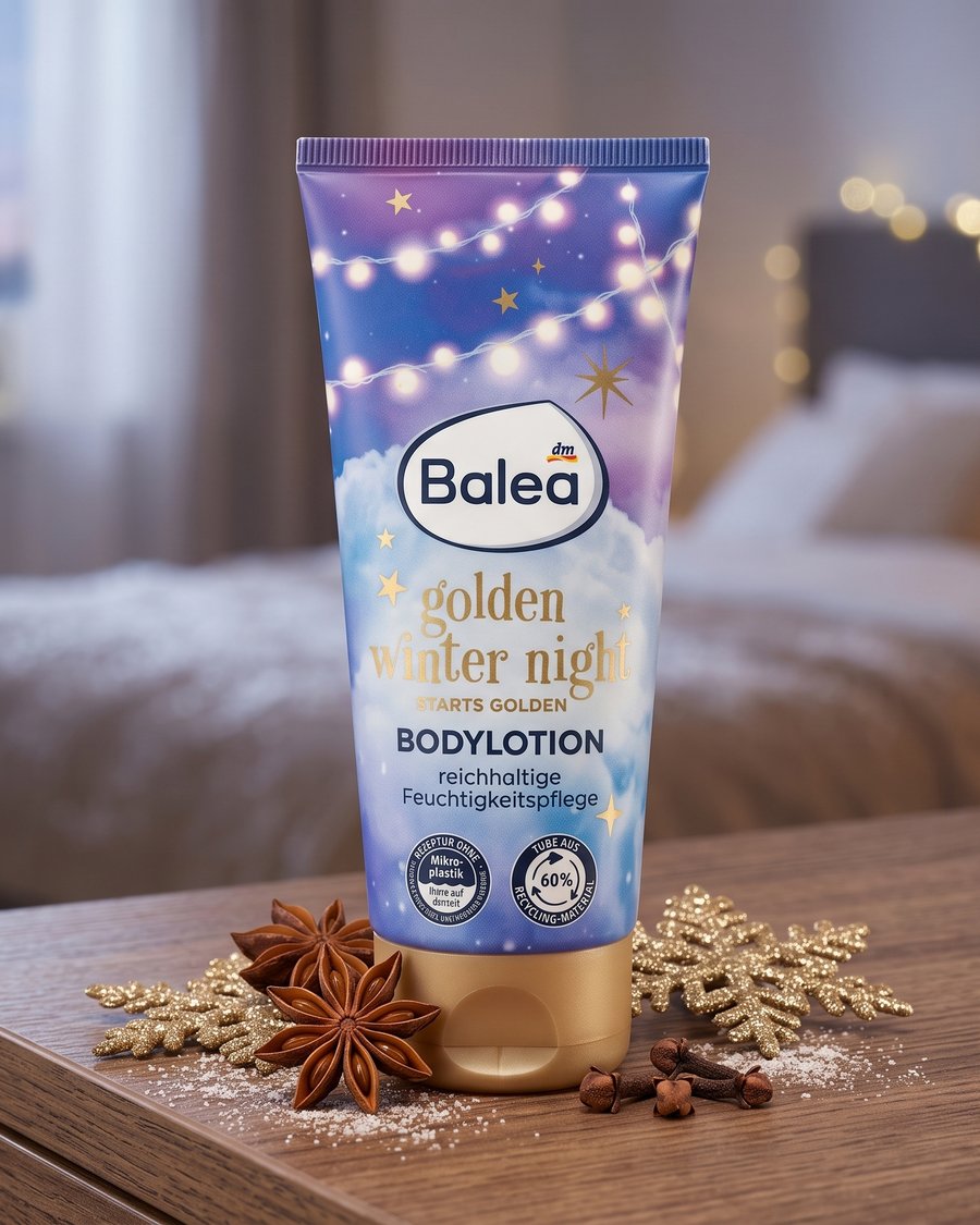 لوشن الجسم باليا ليلة شتاء ذهبية (Balea Golden Winter Night Bodylotion)
