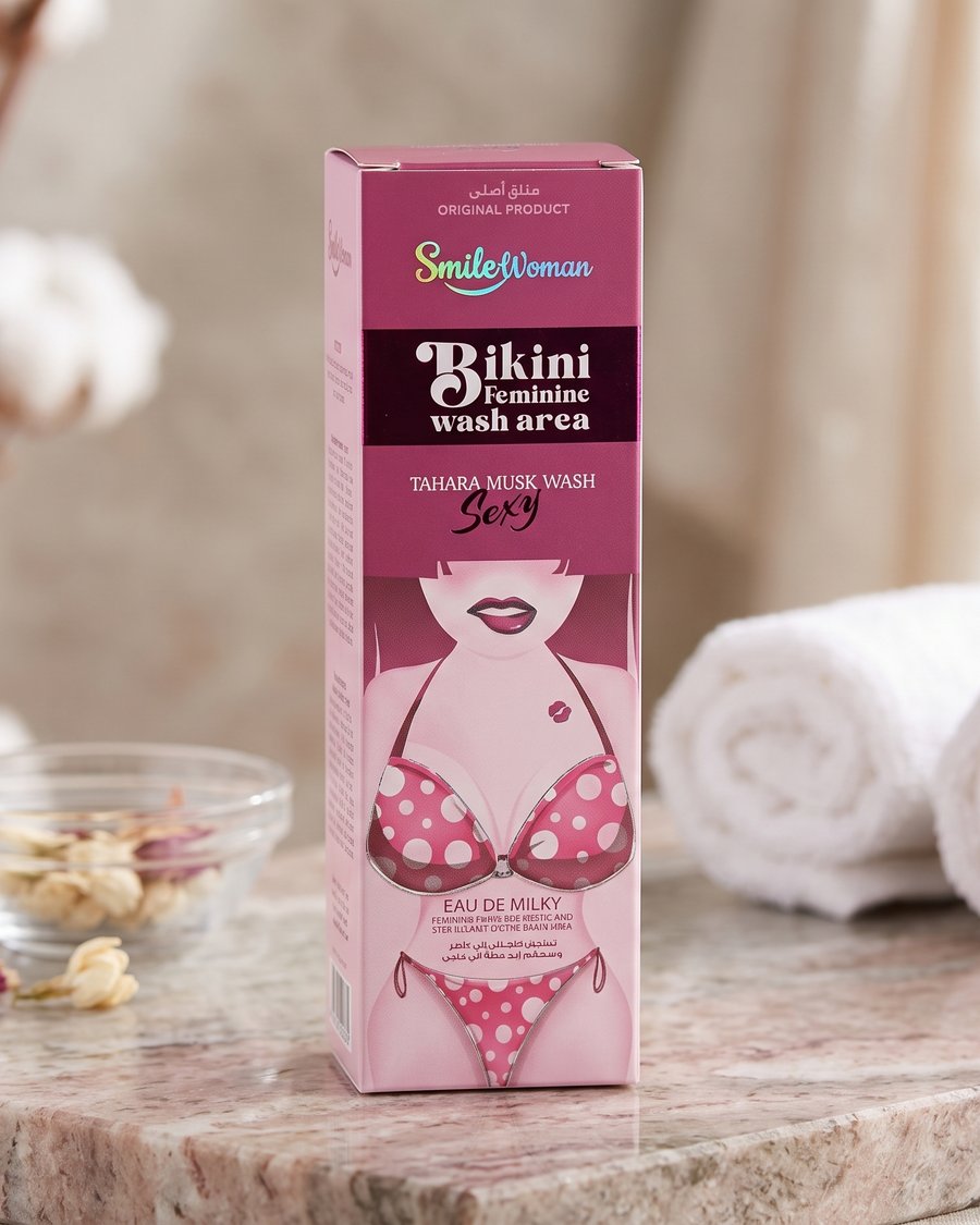 Smile Woman – Bikini Feminine Wash Area (Tahara Musk Wash - Sexy)