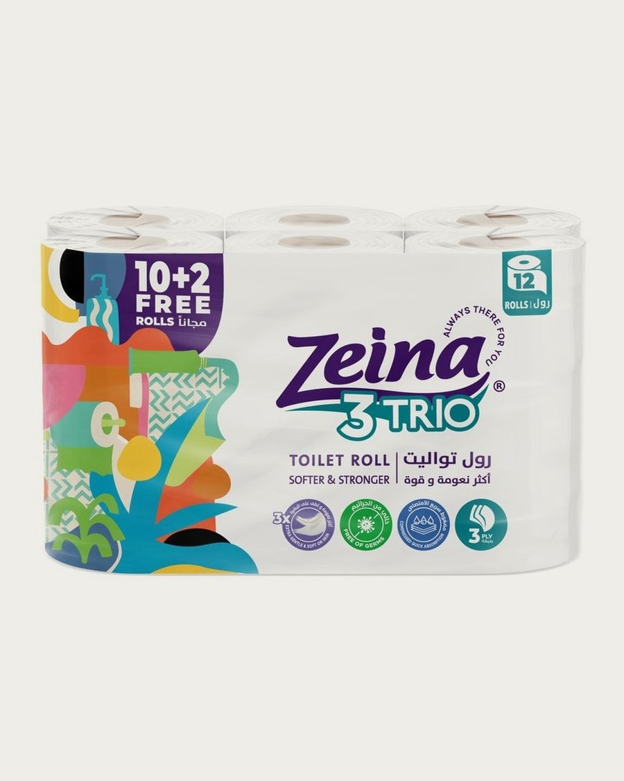 ورق تواليت زينة 10+2 رول